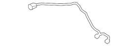 9y0-907-637-b Porsche Genuine Disc Brake Pad Wear Sensor