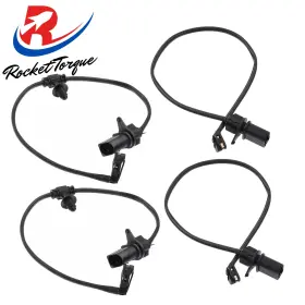 4m0615121p Rockettorque 4x Front And Rear Brake Pad Wear Sensor For Audi A4 Quattro Q7 A5 S5 Q8