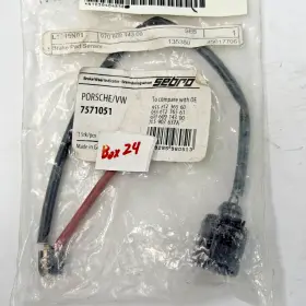 Sebro 7571051 New Frt Brake Pad Wear Sensor Fits 2011 - 2018 Porsche Cayenne