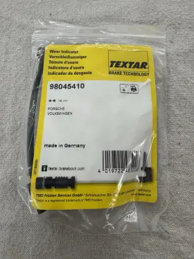 98045410 Textar 2x Rear Brake Pad Wear Indicator Sensor Porsche Volkswagen