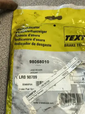 98058010 Textar Brake Pad Wear Sensor