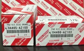 04466-az103 Toyota 04465-az200 4runner Front And Rear Brake Pads Gen Oem 2003-2021 04465-az100/04466-az103
