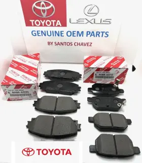 04465-az223 Toyota Genuine Oem Part 2011-2022 Prius Front And Rear Brake Pad Set