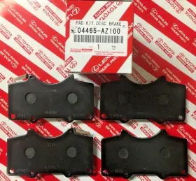 04465-az100 Toyota 04465-az300 Oem Genuine Tacoma Front Brake Pads New 04465-az100 Toyota 04465-az300 Oem Genuine Tacoma Front Brake Pads New