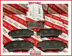 04466-az210 Toyota 2003-2010 Sienna Rear Ceramic Brake Pads Genuine Oem