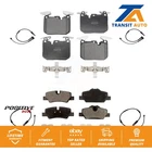 Front Rear Semi-metallic Disc Brake Pads And Wear Sensors Kit For Mini Cooper New. Price: $107.95.