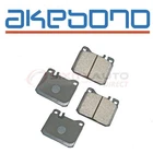 Akebono Euro Front Disc Brake Pad Set For 1986-1991 Mercedes-benz 560SEC Tc New. Price: $81.36.