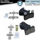 Front & Rear Premium Posi Ceramic Disc Brake Pads For Chevy Ss Camaro New. Price: $64.02.