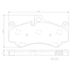 Brembo Front Disc Brake Pad Set For 2011 Porsche 911 Carrera New. Price: $54.15.