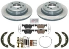 Rr Geo Coated Disc Brake Rotors Pads Parking Shoes For Bmw 320I Xdrive 2013-2018 New. Price: $225.00.