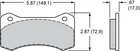 Wilwood Brakes 150-9488K Smartpad BP-10 Pads New. Price: $129.56.