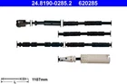 Ate 24.8190-0285.2 Warning Contact, Brake Pad Wear Rear Axle Front For Neu. Price: $26.51.