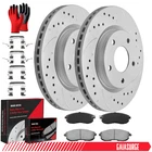 11''(280MM) Front Brake Disc Rotors And Pads Kit For 2013-2019 Nissan Sentra New. Price: $76.99.