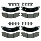 Wagner Thermoquiet Ceramic Front Rear Brake Pad Kit For Gmc Sierra 2500 Hd 11-19 New. Price: $94.95.