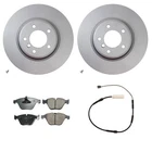 Hella Front Rotors Akebono Euro Ceramic Disc Brake Pad Kit For Bmw 335I E92 Base New. Price: $257.95.