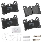 Premium Semimetallic Rear Brake Pads For Lexus LC500, LS500 Models New. Price: $52.33.