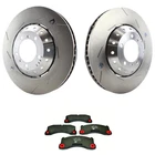 Shw Front Rotors Hella Low-met Disc Brake Pad Kit For Panamera Gas Fi 2013-2016 New. Price: $830.95.