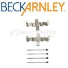 Beck Arnley Front Disc Brake Hardware Kit For 2017-2018 Bmw 440I Gran Coupe Kf New. Price: $34.89.