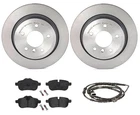 Brembo Rear Brake Kit Coated Disc Rotors Low-met Pads With Sensor For Bmw E89 Z4 New. Price: $214.95.