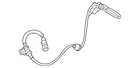 Genuine Gm Front Passenger Side Disc Brake Pad Wear Sensor 42726384 New. Price: $20.52.