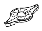 Genuine Ford Pad 8S4Z-5411168-A New. Price: $10.62.