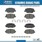 Front Rear Ceramic Brake Pads W/ Hardware For Jeep Renegade 2016-2021 Fiat 500X New. Price: $48.19.