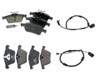 Custom Kit - Front And Rear Brake Pad Set Sensors For Jaguar 2010 New. Price: $199.95.