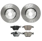 Akebono Front Brake Kit Euro Pads & 370MM Disc Rotors Bmw F93 335I Perform New. Price: $514.95.