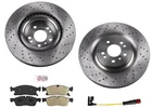 Sport Package Disc Brake Rotors Ceramic Pads For Mercedes Benz GLE43 Amg 375MM New. Price: $286.00.