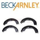 Beck Arnley Rear Drum Brake Shoe For 2000-2004 Nissan Xterra Braking Gp New. Price: $78.18.