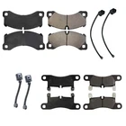 Front & Rear Disc Brake Pad Wear Sensor Kit For Porsche Cayenne 11-14 New. Price: $136.95.