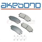 Akebono Pro-act Front Disc Brake Pad Set For 2005-2023 Chrysler 300 2.7L Mj New. Price: $98.83.