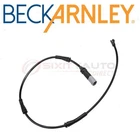 Beck Arnley Front Disc Brake Pad Wear Sensor For 2017-2018 Bmw M240I New. Price: $34.89.