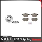 Brembo Front Brake Kit 320MM Disc Rotors Ceramic Pad For Audi A6 Allroad Quattro New. Price: $414.76.