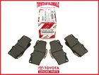 1996-2002 Toyota 4RUNNER Front Ceramic Brake Pads Genuine Oem New 04465-AZ203. Price: $64.80.