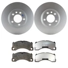 Shw Performance Front Rotors & Hella Low-met Disc Brake Pad Kit Vk Touareg New. Price: $369.95.