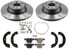 Rear Performance Carbon Disc Brake Rotors Pads Bmw X5 2007-2009 V8 4.8L New. Price: $312.00.