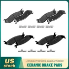 Front Rear Ceramic Brake Pads W/hardware For 2002 2003 2004 2005 Dodge 1500 New. Price: $41.65.