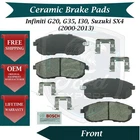 Bosch Oem Front Ceramic Brake Pads Kit For 2000-2013 Infiniti Suzuki 9 Yr Warra. New. Price: $55.00.
