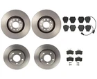 Front Rear Full Brembo Brake Kit Disc Rotors Low-met Pads For Allroad A6 Quattro New. Price: $301.95.