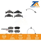 Front Rear Ceramic Disc Brake Pads And Wear Sensors Kit For Audi A6 Quattro 2.0L New. Price: $105.20.