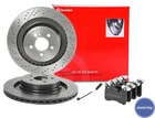 Brembo Brake Set Wk 360MM Rear Mercedes Amg C63 CLS63 E63 C204 C218 W212 Neu. Price: $366.08.