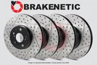 Front+rear Brakenetic Premium Drilled Slotted Rotors F-sport 50.44199.11 New. Price: $706.93.