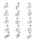 Genuine Mopar Electrical Connector 68600586AA New. Price: $78.46.