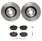 Brembo Rear Brake Kit Disc Rotors Low-met Pads Sensor For X290 Amg Gt 53 B06 New. Price: $318.95.
