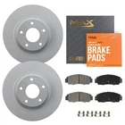 Front Geomet Brake Rotors + Pads For Chevy Aveo Spark Pontiac G3 Wave New. Price: $106.99.