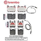 Front & Rear Brake Pad Oe Brembo Ceramic +sensor For Bmw 228I 230I Xdrive W/ New. Price: $230.52.