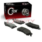 Centric Rear Disc Brake Pad Set For 2003-2005 Gmc Safari Braking Stopping Kd New. Price: $36.67.