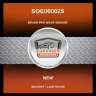 Maxpart 2005-2009 Land Rover LR3 Brake Pad Wear Sensor SOE000025 New. Price: $39.00.