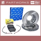 Brake Discs + Pads Wk For Porsche 987 Boxster Cayman 2.7 Front Neu. Price: $338.35.